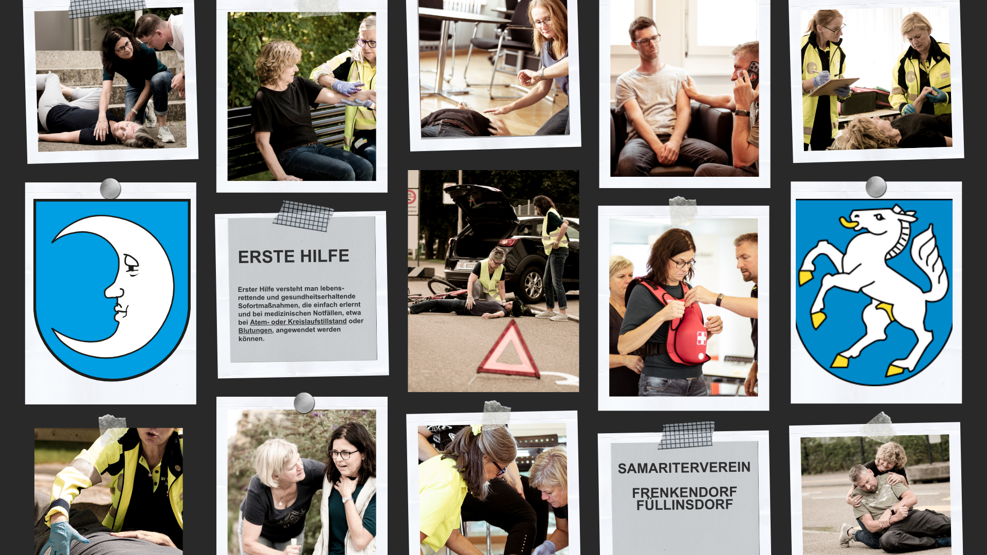 Bild auf der Startseite Samariter-ff.ch